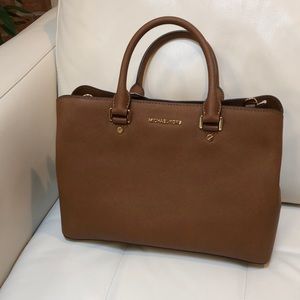 Michael Kors large satchel handbag